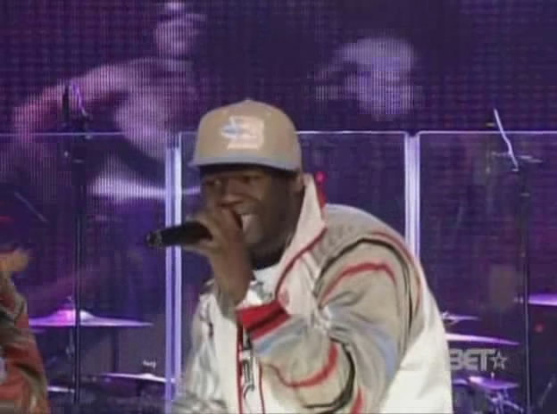 50 Cent - Ayo Technology & I Get Money live BET 106 & Park 2007